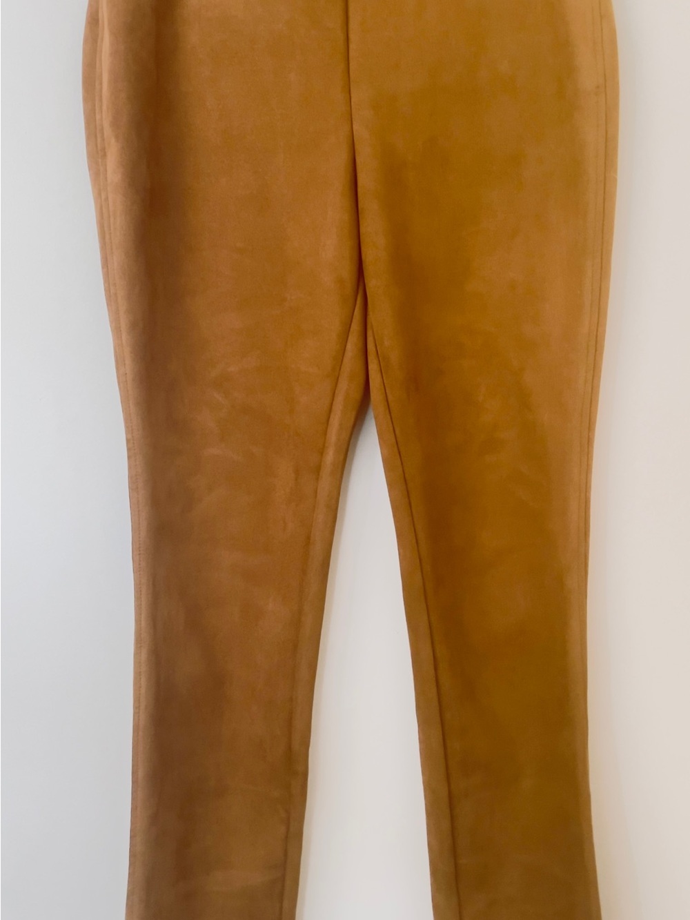 Faux suede comfy slimming pants 6